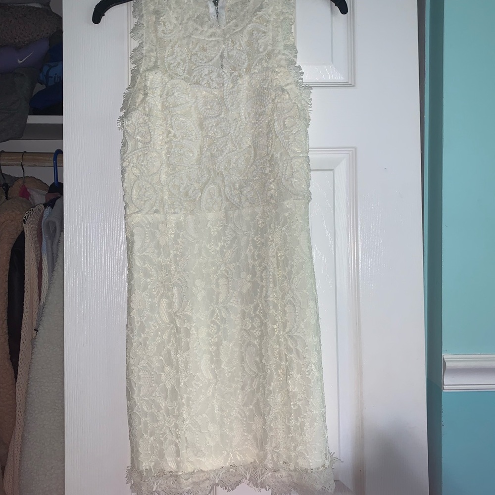DESIGN LAB OFF WHITE DRESS